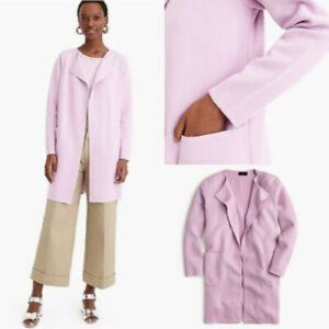 J. Crew Juliette Collarless Sweater-Blazer